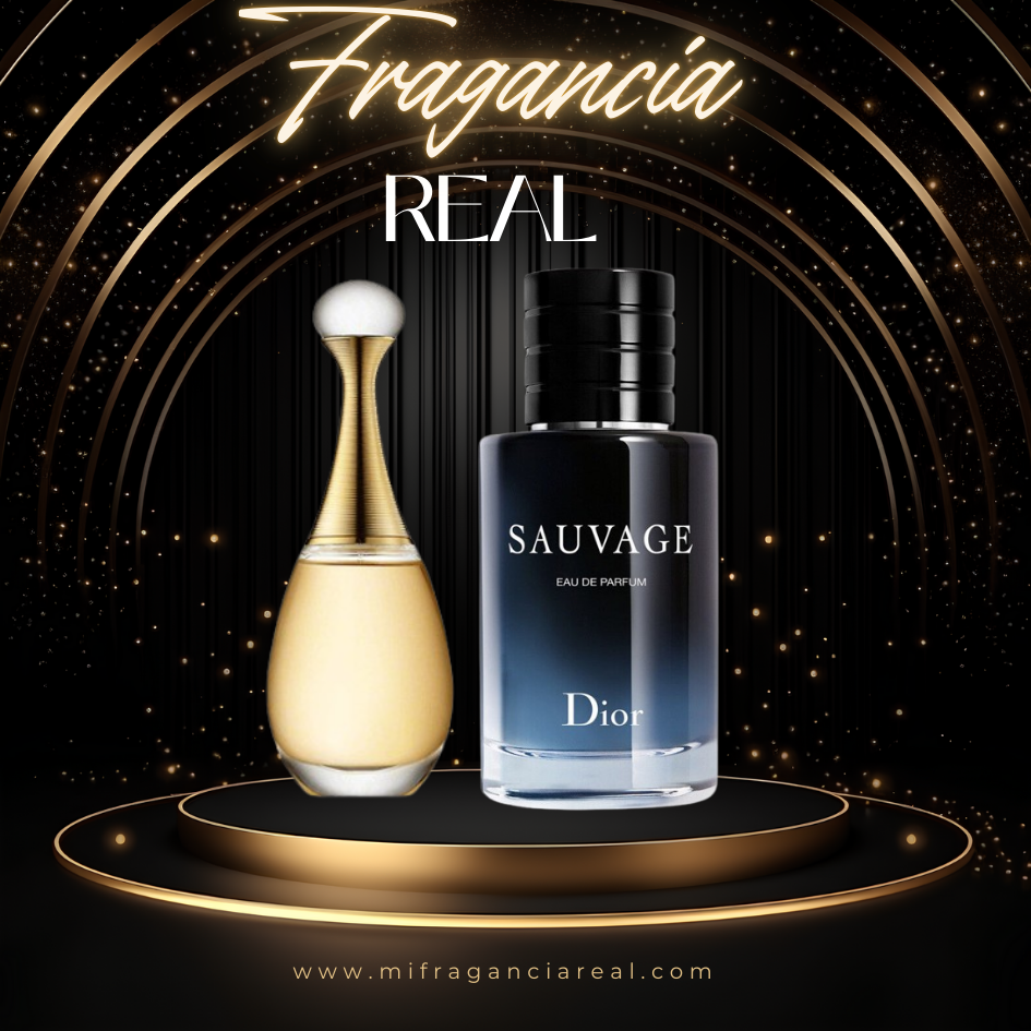 Pack 2 perfumes Dior sauvage + Jadore