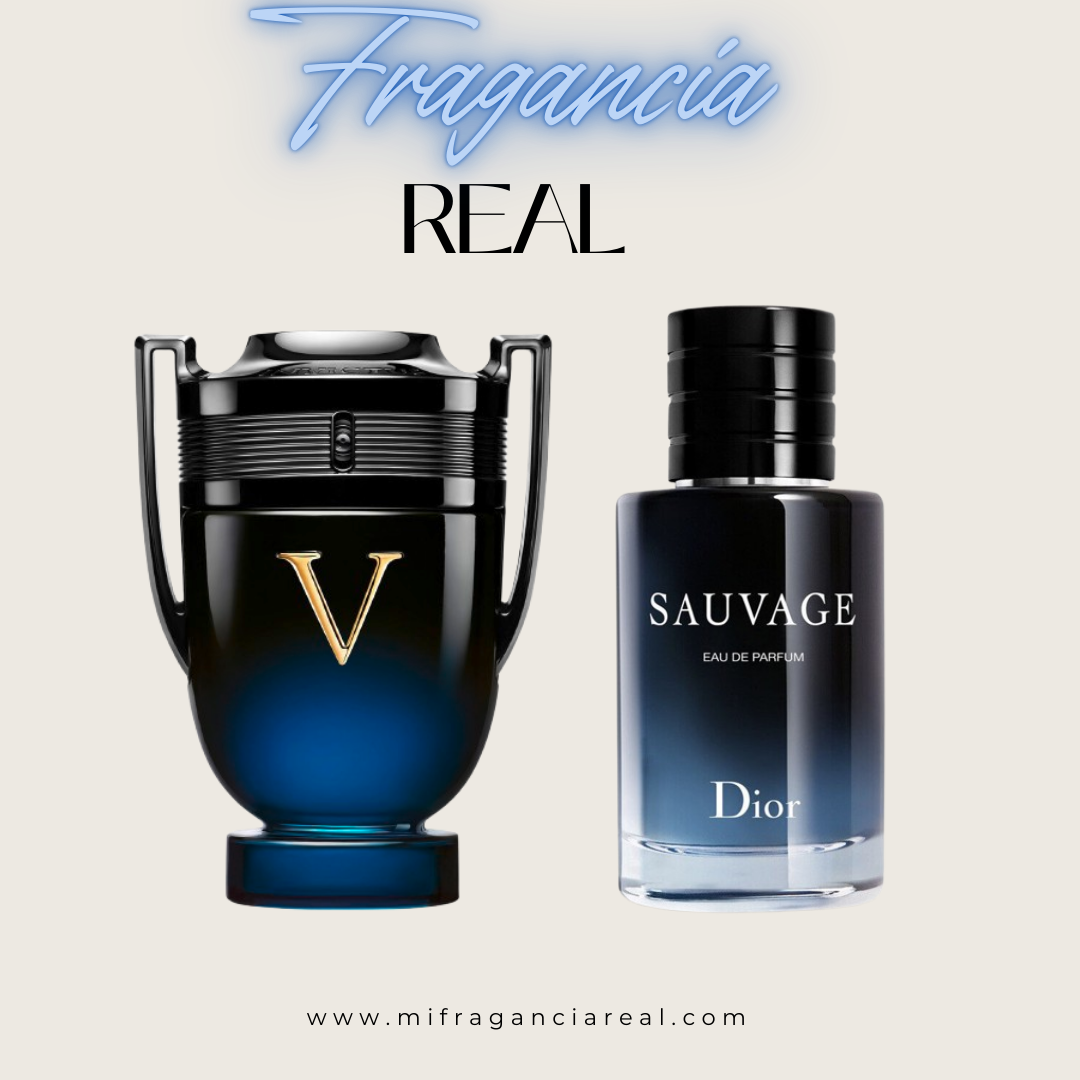 PACK DE 2 PERFUMES SAUVAGE DIOR + INVICTIUS VICTORY